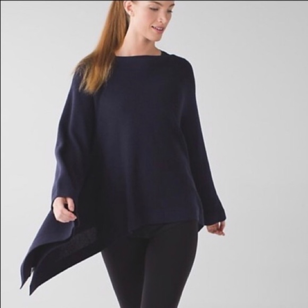 Lululemon Navy Blue Shawl